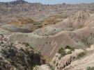 Droga cignca si przez Park Narodowy Badlands