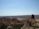 Skarpa w Badlands National Park