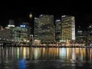 Nocą w Darling Harbour