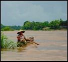 Rybak z rzeki Mekong