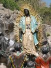 Statua matki Boskiej na Wzgrzu Tepeyac