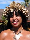 Dziewczyna z perłopławem na szyi, Samoa