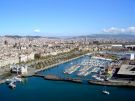 Port w Barcelonie - widok z lotu ptaka