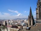 Widok z dachu barcelońskiej Katedry