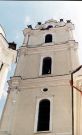 Dzwonnica uniwersyteckiego kościoła św.Janów jest widoczna z każdego zakątka starówki