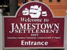Wejście na teren historycznego pomnika Jamestown