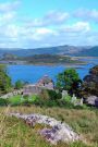 Ruiny kocioa na Craignish Point, nad LochCraignish