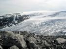 Górna część lodowca Fobergsstols, jeden z 24 bocznych jęzorów lodowca Jostedal
