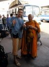 mnich w Vientiane