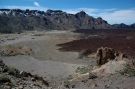 Widok na rozległą kalderę Teide