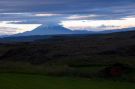 Widok na Hekle (wciąż czynny wulkan) od strony południowej