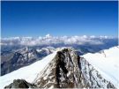 Widok z najwyszego wierzchoka pasma Wysokich Taurw Grossglockner 3798 m n.p.m.