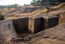 Lalibela. Koci wykuty w skale