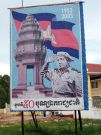 Kamboda. Krl Sihanouk na bilboardzie.