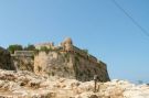 Obronne mury twierdzy w Rethymno