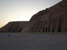 Widok na witynie w Abu Simbel