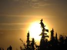 Wschód słońca nad Wrangell